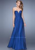 Picture of: Stunning Chiffon Prom Dress with Gathered Bodice in Blue, Style: 21154, Main Picture