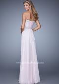 Picture of: Ruched Bodice Prom Dress with Sweetheart Neckline in Pink, Style: 21173, Back Picture