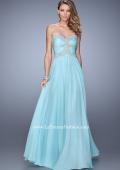 Picture of: Ruched Bodice Prom Dress with Sweetheart Neckline in Mint, Style: 21173, Detail Picture 3