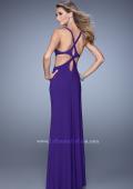 Picture of: Alluring Long Prom Dress with Side Cut Outs and Slit in Purple, Style: 21175, Detail Picture 2