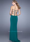 Picture of: Bold Jersey Prom Dress with Sweetheart Neckline in Green, Style: 21265, Detail Picture 1