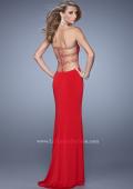 Picture of: Bold Jersey Prom Dress with Sweetheart Neckline in Red, Style: 21265, Detail Picture 2