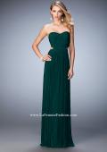 Picture of: Long Prom Dress with Cut Outs and a Slight Train in Green, Style: 21948, Detail Picture 2