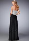 Picture of: Sweetheart Neckline Prom Dress with Sparkling Gems in Black, Style: 22137, Back Picture