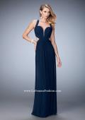 Picture of: Sexy Prom Dress with Cut Outs and Open Back in Blue, Style: 22224, Detail Picture 1