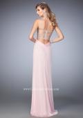 Picture of: Sweetheart Neckline Prom Dress with Beaded Detail in Pink, Style: 22470, Back Picture