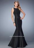 Picture of: Prom Dress with Rhinestones, Beads, and Crystals in Black, Style: 22590, Back Picture