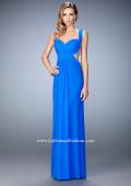 Picture of: Long Sweetheart Neckline Prom Dress with Crystals in Blue, Style: 22727, Main Picture