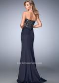 Picture of: Sweetheart Neckline Prom Dress with Train in Blue, Style: 22774, Back Picture