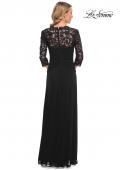 Picture of: Jersey Gown with Knot Detail and Lace Sleeves, Style: 23244, Detail Picture 9