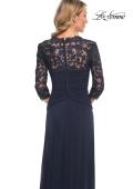 Picture of: Jersey Gown with Knot Detail and Lace Sleeves, Style: 23244, Detail Picture 12