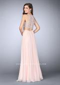 Picture of: Two Piece Prom Dress with A-line Skirt and Lace in Pink, Style: 23775, Back Picture