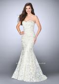 Picture of: Strapless Lace Mermaid Dress with Sweetheart Neckline in White, Style: 23840, Main Picture