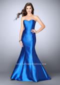 Picture of: Mikado Mermaid Dress with Sweetheart Neckline in Blue, Style: 23916, Detail Picture 3