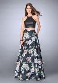 Picture of: Floral Two Piece Dress with Strappy Back and Pockets in Print, Style: 24280, Detail Picture 1