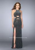 Picture of: Beaded Dress with Cross body Front and Back in Black, Style: 24639, Main Picture