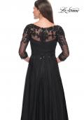 Picture of: Black Evening Dress with Rhinestones and Lace in Black, Style: 31776, Detail Picture 2