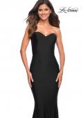 Picture of: Chic Jersey Gown with Sweetheart Neckline in Black, Style: 30549, Detail Picture 13