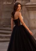 Picture of: Unique Rhinestone Top with Tulle Skirt Prom Dress in Black , Style 32704, Detail Picture 2
