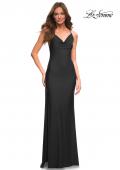 Picture of: Trendy Prom Dress with High Side Slit in Black, Style: 30437, Detail Picture 6