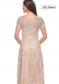 Picture of: Gorgeous Beaded Mother of the Bride Dress with High Neckline in Blush, Style: 31639, Detail Picture 2