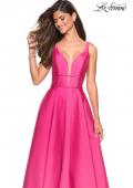 Picture of: A Line Sweetheart Prom Dress with Pockets in Bright Pink, Style: 26768, Detail Picture 6