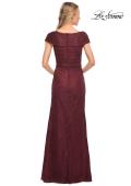 Picture of: Lace Off The Shoulder Cap Sleeve Evening Dress, Style: 27982, Detail Picture 10