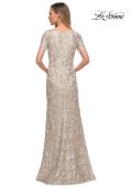 Picture of: Beautiful Lace Mother of the Bride Dress with Short Sleeves, Style: 29161, Detail Picture 8