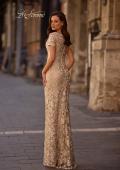 Picture of: Beautiful Lace Mother of the Bride Dress with Short Sleeves, Style: 29161, Back Picture