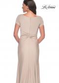 Picture of: Elegant Evening Gown with V Neck and Knot in Champagne, Style: 29926, Detail Picture 9