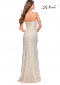 Picture of: Strapless Ruched Sequin Gown in Gorgeous Colors, Style: 29675, Detail Picture 14