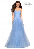 Picture of: Strapless Lace Ball Gown with Sweetheart Neckline in Cloud Blue, Style: 27135, Detail Picture 5