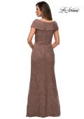 Picture of: Lace Off The Shoulder Cap Sleeve Evening Dress, Style: 27982, Detail Picture 4