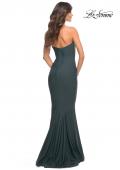 Picture of: Chic Jersey Gown with Sweetheart Neckline in Green, Style: 30549, Detail Picture 12