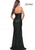 Picture of: Strapless Ruched Sequin Gown in Gorgeous Colors, Style: 29675, Detail Picture 16