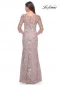 Picture of: Stunning Beaded Lace Mother of the Bride Gown in Dusty Mauve, Style: 31796, Back Picture