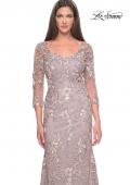 Picture of: Stunning Beaded Lace Mother of the Bride Gown in Dusty Mauve, Style: 31796, Detail Picture 1