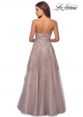 Picture of: Ball Gown Prom Dress with Sequin Details in Dusty Pink, Style: 27667, Back Picture