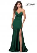 Picture of: Prom Dress with Ruching and Sweetheart Neckline in Emerald, Style: 28720, Detail Picture 2