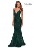 Picture of: Sequin Mermaid Prom Dress with Strappy Back, Style: 28519