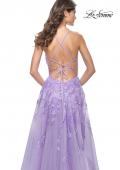 Picture of: Fabulous A-Line Gown Embellished with Sequin Beaded Applique in Lavender, Style: 32032, Detail Picture 10
