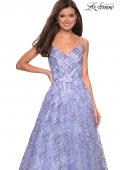 Picture of: Unique Sequin Prom Gown with Sweetheart Neckline in Lilac Mist, Style: 27199, Detail Picture 5