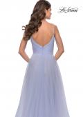Picture of: Tulle A-Line Prom Dress with Rhinestone Straps in Lilac Mist, Style: 31204, Detail Picture 5