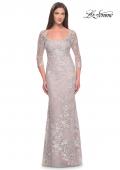 Picture of: Embroidered Lace Fitted Gown for Mother of the Bride in Mauve, Style: 31804, Main Picture