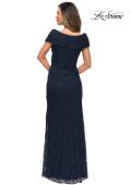 Picture of: Lace Off The Shoulder Cap Sleeve Evening Dress, Style: 27982, Detail Picture 7
