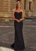 Picture of: Strapless Brocade Mermaid Gown in Navy, Style: 33539, Main Picture