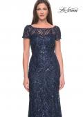 Picture of: Gorgeous Vintage Beaded Mother of the Bride Dress in Navy, Style: 31709, Main Picture
