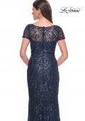 Picture of: Gorgeous Vintage Beaded Mother of the Bride Dress in Navy, Style: 31709, Detail Picture 2