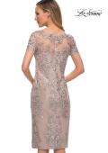 Picture of: Short Sleeve Below the Knee Lace Dress, Style: 29930, Detail Picture 4