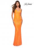 Picture of: Sequin Long Prom Dress in Vibrant Bright Colors, Style: 30622, Detail Picture 12